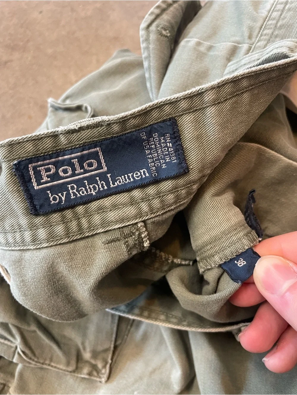 Vintage Polo Ralph Lauren Baggy Cargo Shorts
